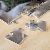 Puzzle visage de lion (Côté)