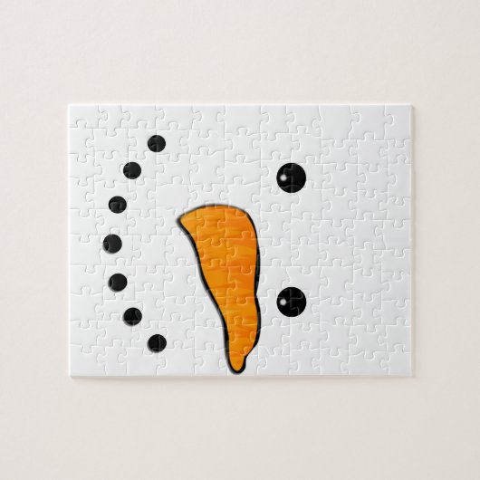 Puzzle Visage de neige (Horizontal)