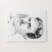 Puzzle Visage de Nikola Tesla (Horizontal)