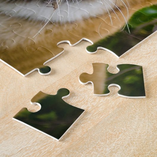 Puzzle Visage de tigre (Côté)