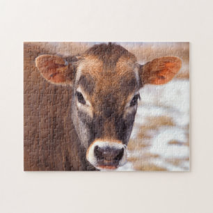 Puzzle Visage de vache