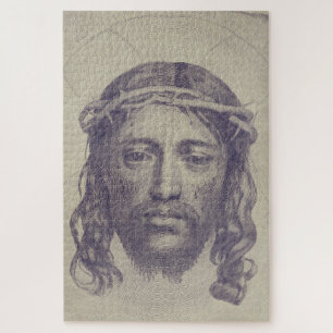 Puzzle Visage du Christ sur le voile de Sainte Véronique