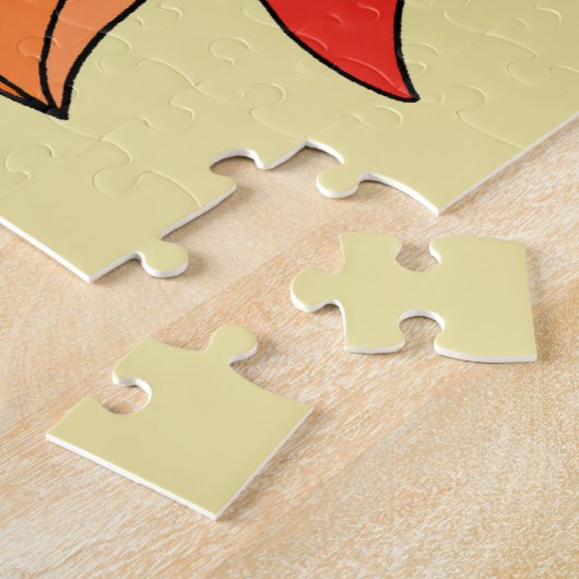 Puzzle Visage Grimace (Côté)