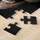 Puzzle Visage humain de tête de crâne (Côté)