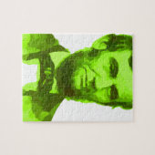Puzzle VISAGE VERT PORTRAITGifts de PRÉSIDENT ABRAHAM (Horizontal)
