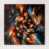 Puzzle Vision Abstraite de Mouvement et d'Esprit (Horizontal)