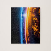 Puzzle Vision cosmique de la civilisation future d'au-del (Vertical)