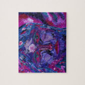 Puzzle Vision intérieure magenta et violette de vue - (Vertical)