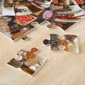 Puzzle Vision Psychédélique de Teintes Brunes (Côté)