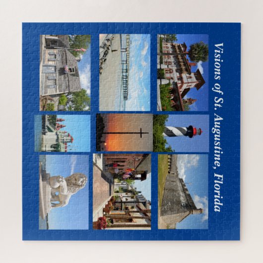 Puzzle Visions de St Augustine, Floride (Horizontal)