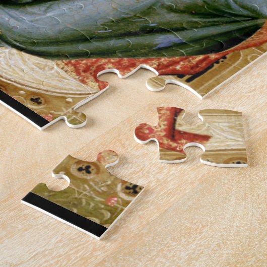 Puzzle Visite de l'ange, C. 1400-10 par Bertram principal (Côté)