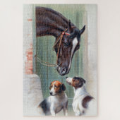 Puzzle Visite des Stables par Carl Reichert (Vertical)