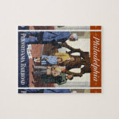 Puzzle Visite Philadelphie sur le chemin de fer de la (Horizontal)