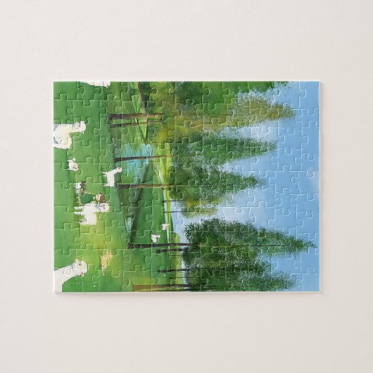 Puzzle Visiter alpaca (Horizontal)