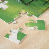 Puzzle Visiter alpaca (Côté)