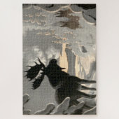 Puzzle "Visiteur de Muskrat Creek" (Vertical)