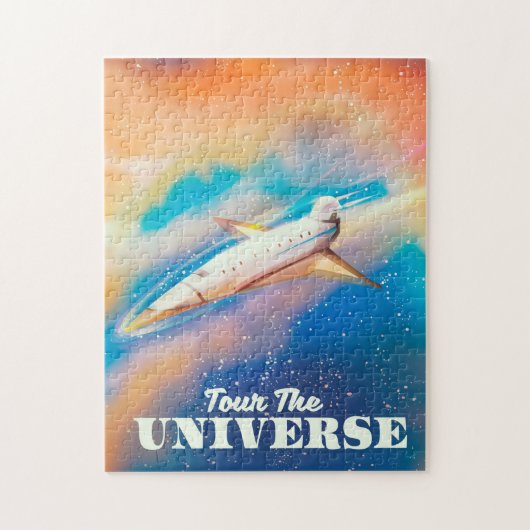 Puzzle Visitez le vaisseau spatial Universe (Vertical)