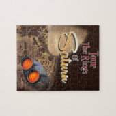 Puzzle Visitez les anneaux de l'affiche Saturn Travel. (Horizontal)