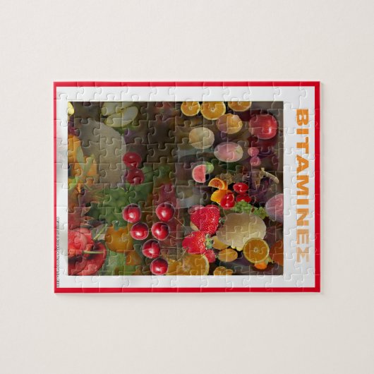 Puzzle Vitamines de fruits (Horizontal)