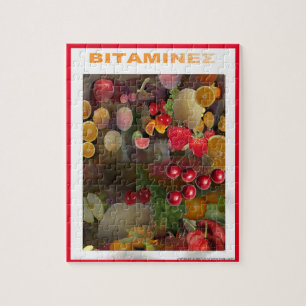 Puzzle Vitamines de fruits