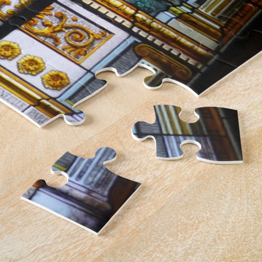 Puzzle vitrail (Côté)