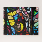 Puzzle vitrail christ (Horizontal)