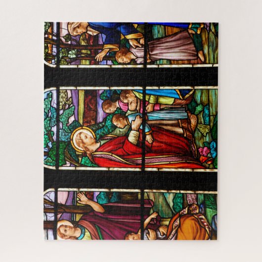 Puzzle Vitrail coloré (Vertical)