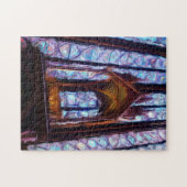 Puzzle Vitrail de Sainte-Chapelle à Paris - Huile (Horizontal)