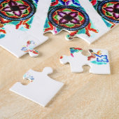Puzzle Vitrail de tache (Côté)
