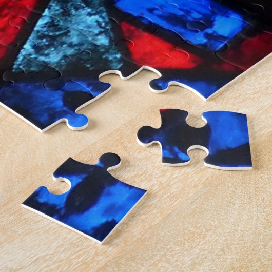 Puzzle Vitrail Jésus (Côté)