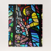 Puzzle vitrail Jésus (Vertical)