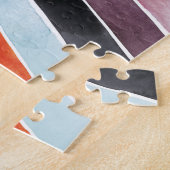 Puzzle Vivid aquarelle Chevron I (Côté)