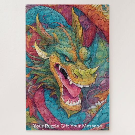 Puzzle Vivid Dragon (Vertical)