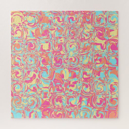 Puzzle Vivid Swirls (Vertical)