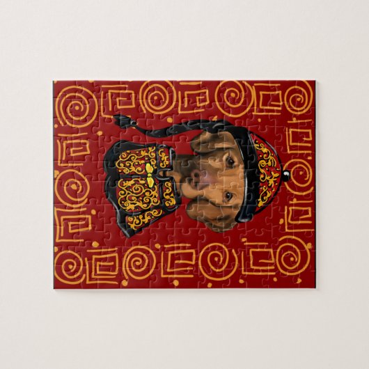 Puzzle Vizsla (Horizontal)