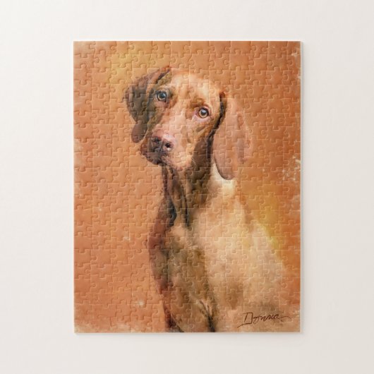 Puzzle Vizsla Dog Art hongrois (Vertical)