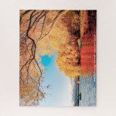 Puzzle Voeux d'anniversaire du lac Tekapo Nouvelle-Zéland (Vertical)