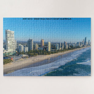 Puzzle Vœux d'anniversaire Gold Coast Queensland Australi