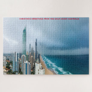 Puzzle Vœux d'anniversaire Gold Coast Queensland Australi
