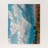 Puzzle Voeux d'anniversaire Lac Pukaki Nouvelle-Zélande (Vertical)