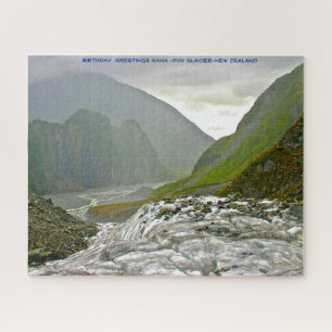 Puzzle Vœux d'anniversaire Nana -Fox Glacier-Nouvelle-Zél