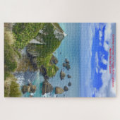 Puzzle Vœux d'anniversaire Nugget Point Lighthouse Jigsaw (Horizontal)