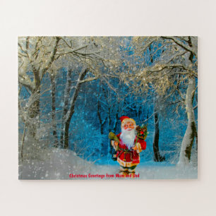 Puzzle Vœux de Noël de Maman et Papa