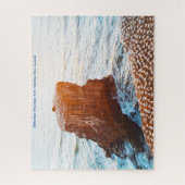 Puzzle voeux de Noël de Muriwai Nouvelle-Zélande (Vertical)