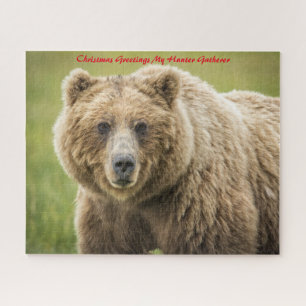Puzzle Vœux de Noël Mon Chasseur Cueilleur