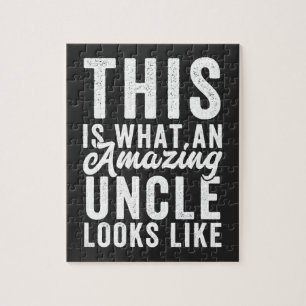 Puzzle Voici à quoi ressemble un oncle Extraordinaire