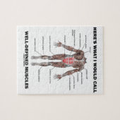 Puzzle Voici ce que j'appellerais les muscles bien (Horizontal)