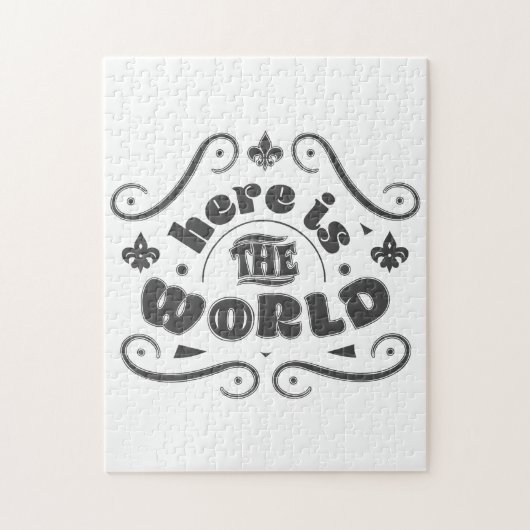 Puzzle Voici le monde (Vertical)