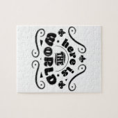 Puzzle Voici le monde (Horizontal)
