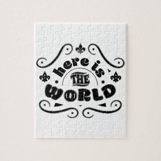 Puzzle Voici le monde (Vertical)